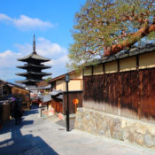 京都の町の画像